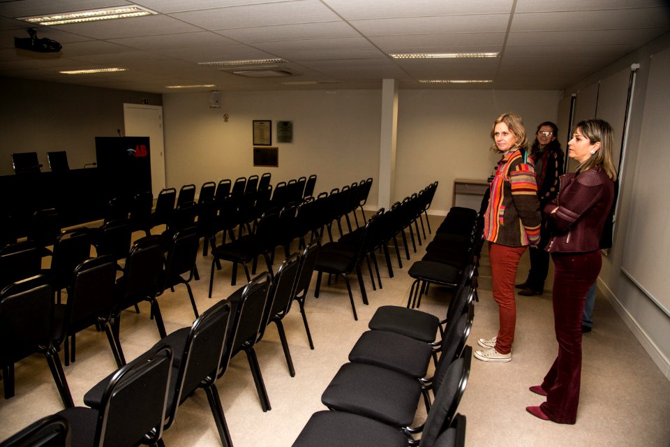 05.06.2019 - Prefeita Paula Mascarenhas visita a nova sede da OAB - Foto: Gustavo Vara