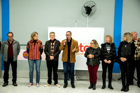 28.06.2019 - Prefeita Paula Mascarenhas e o vice Idemar Barz realizam a entrega das obras de reforma e ampliação da Emei Nestor Rodrigues - Foto: Gustavo Vara