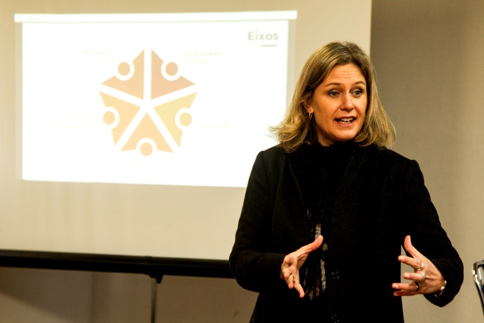 13.08.2019 - Prefeita Paula Mascarenhas em reunião com a secretária estadual do Trabalho e Assistência Social, Regina Becker, para apresentação do programa Tô Ligado! - Foto: Gustavo Vara