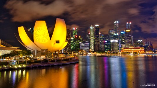 View from Helix bridge