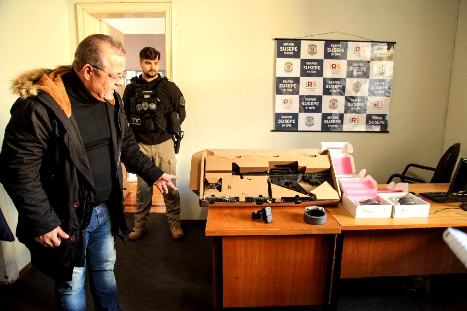 02.07.2019 - Novas tornozeleiras e Visita César Faccioli ao PRP - Fotos Igor Sobral