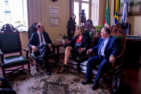 13.06.2019 Reunião com Superintendente do Banrisul - Fotos Igor Sobral