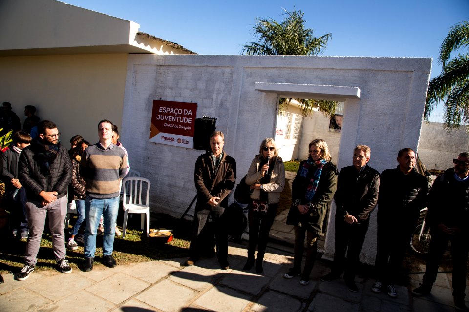 27.06.2019 - Inauguração do novo Espaço da Juventude, junto ao Cras São Gonçalo - Foto: Gustavo Vara