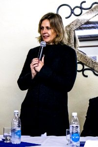 01.07.2019 - Prefeita Paula Mascarenhas prestigia posse conjunta dos Rotarys - Foto Michel Corvello