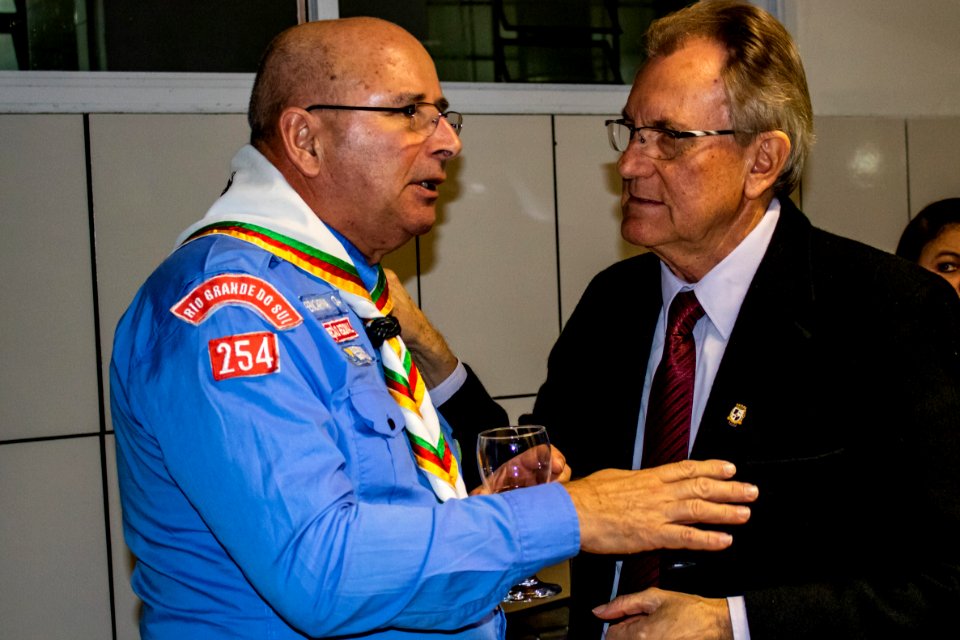 24.05.2019 - Vice-prefeito Idemar Barz prestigia solenidade em comemoração ao Dia da Arma de Infantaria - Foto Michel Corvello