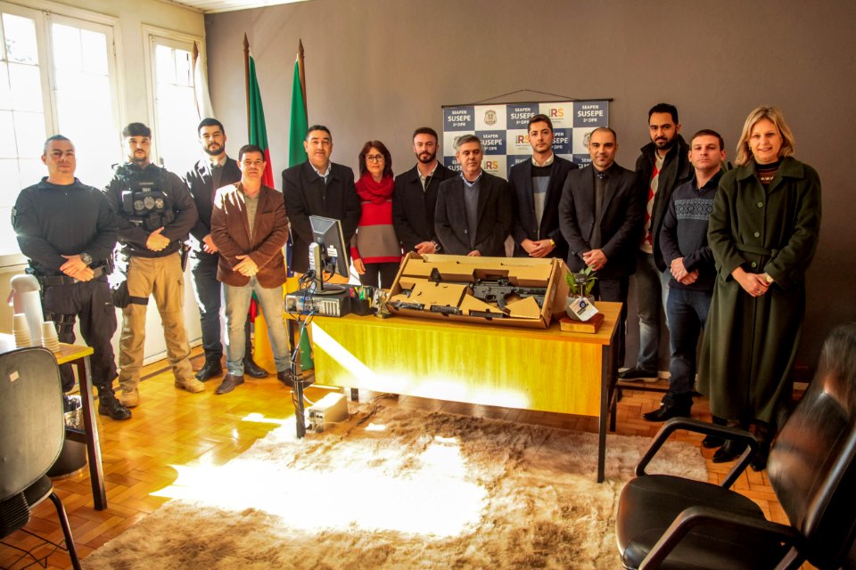 02.07.2019 - Novas tornozeleiras e Visita César Faccioli ao PRP - Fotos Igor Sobral
