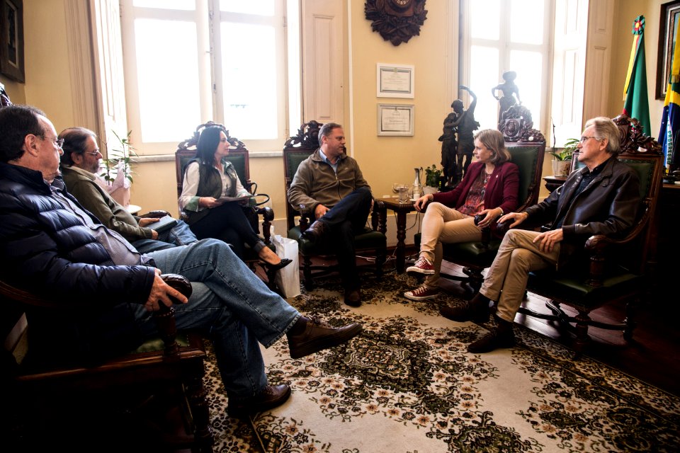 07.05.2019 - Prefeita Paula Mascarenhas em reunião com Senar - Foto: Gustavo Vara