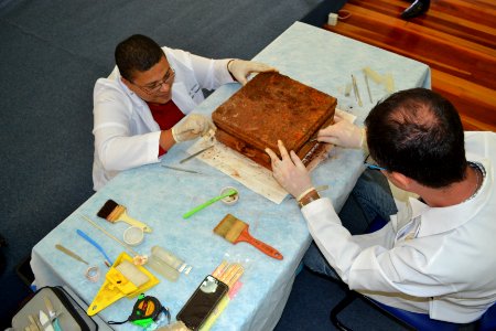 08.05.2019 -SECULT -Trabalho para  abertura da cápsula do tempo Miss Yolanda Pereira - Foto Janine Tomberg