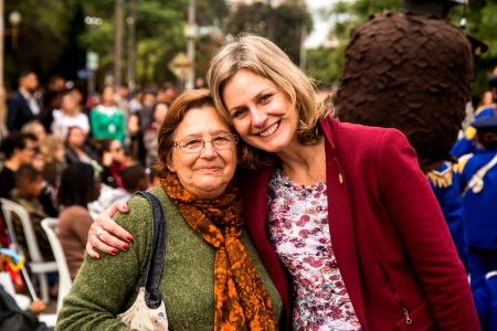 12.06.2019 - Prefeita Paula Mascarenhas durante lançamento da Campanha de Combate ao Trabalho Infantil  - Foto: Gustavo Vara