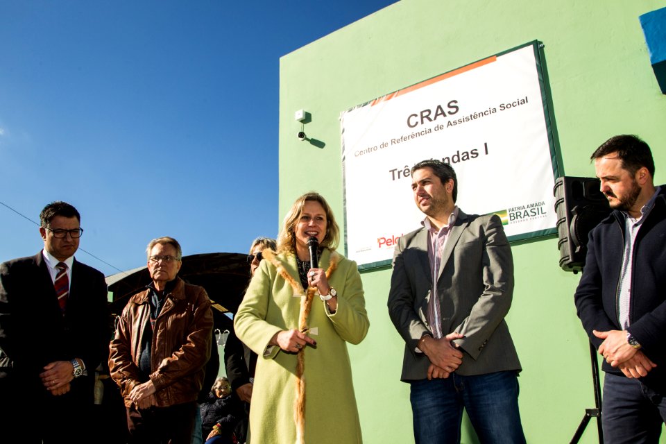 23.08.2019 - Prefeita Paula Mascarenhas realiza a inauguração do Cras Três Vendas I - Foto: Gustavo Vara