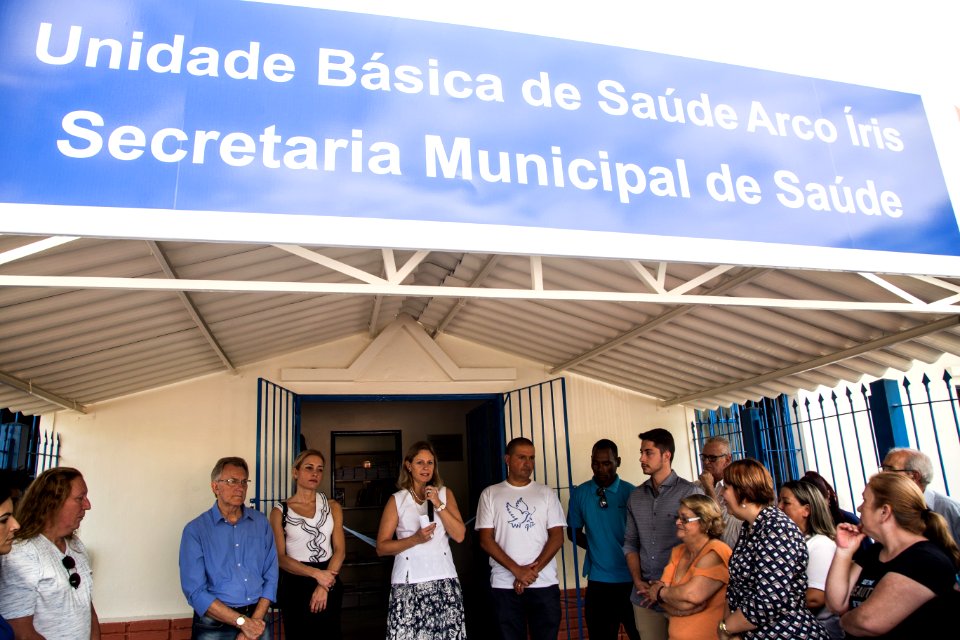04.04.2019 - Prefeita Paula Mascarenhas e o vice Idemar Barz realizam a reinauguração da UBS Arco Íris, reformada pelo MOP - Foto: Gustavo Vara