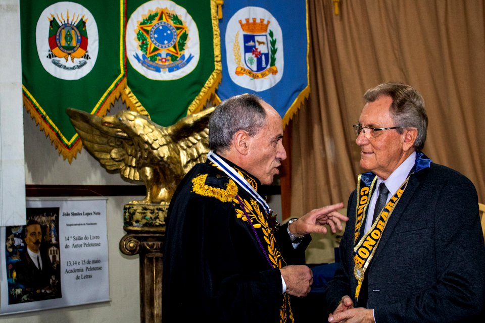 07.06.2019 - Vice-prefeito Idemar Barz prestigia solenidade comemorativa aos 20 anos da Academia Pelotense de Letras - Foto Michel Corvello