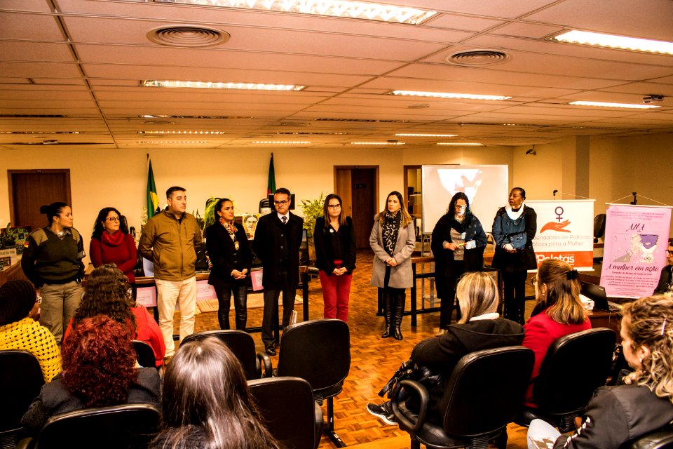 21.08.2019 - 1º Encontro Integrado das Redes de Enfrentamento à Violência Contra a Mulher dos Municípios da Comarca de Pelotas - Foto Michel Corvello