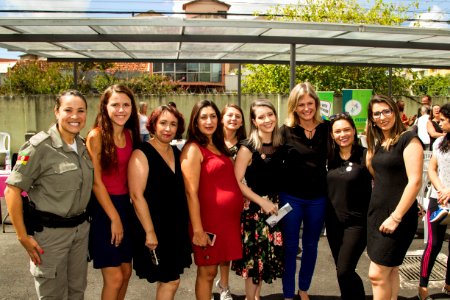 15.03.2019 - Prefeita Paula Mascarenhas e vice Idemar Barz no encontro de Acolhimento às Mulheres - Foto Gustavo Vara