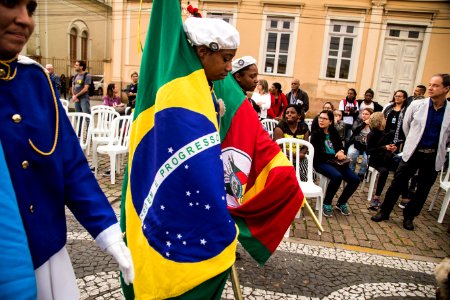 12.06.2019 - Prefeita Paula Mascarenhas durante lançamento da Campanha de Combate ao Trabalho Infantil  - Foto: Gustavo Vara