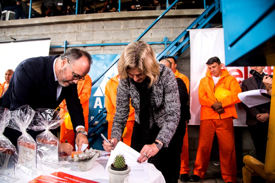 30.05.2019 - Inauguração da Fábrica de Artefatos de Concreto Artecon P  - Foto: Gustavo Vara