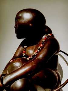 Sitting Woman (Dina) - Cornelis Zitman