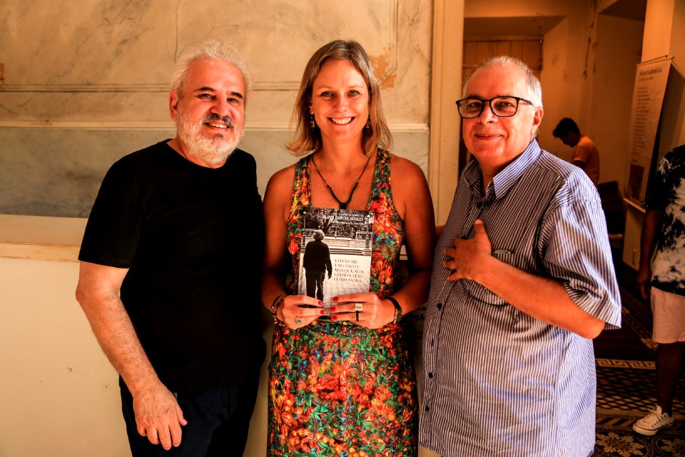 08.02.2019 - Prefeita Paula Mascarenhas prestigia  o lançamento do Livro da Exposição em Homenagem a Aldyr Schlee - Foto: Gustavo Vara