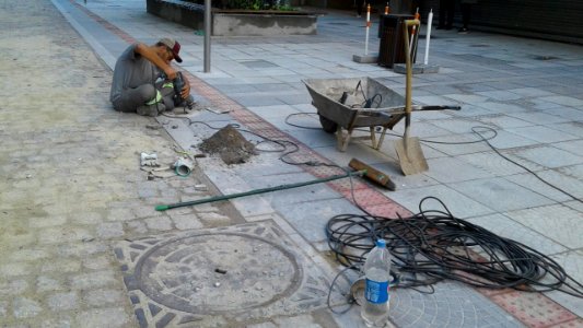 18.04.2019 - SEPLAG -Obra calçadão - Foto Janine Tomberg (24)