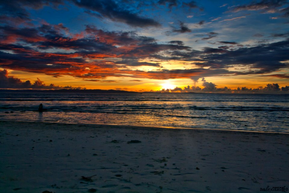 Sunset at Lakshmanpur beach