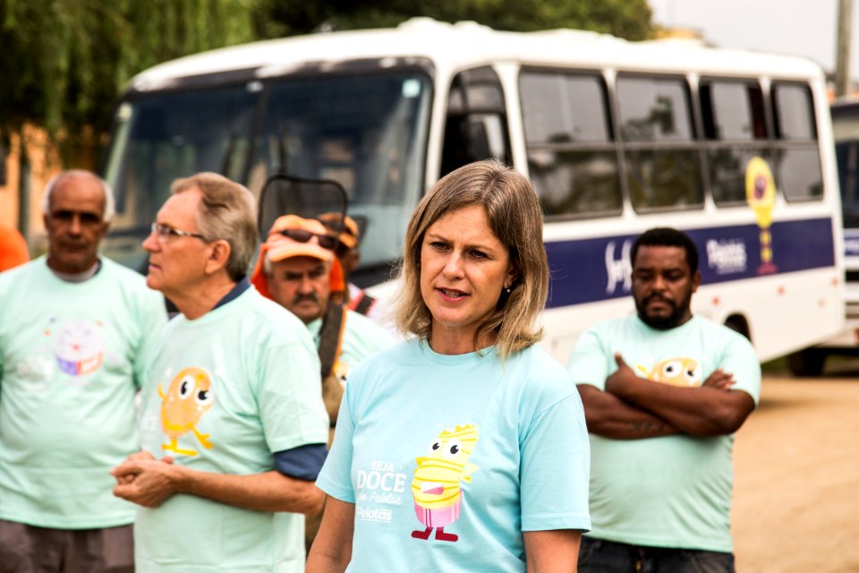 01.04.2019 - Prefeita Paula Mascarenhas e o vice Idemar Barz acompanham o mutirão de preparo do Sítio Floresta para o Bairro da Gente - Foto: Gustavo Vara