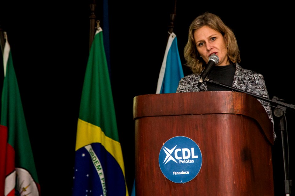 17.06.2019 - Prefeita Paula Mascarenhas participa do Talks AlianÃ§a Pelotas - Foto: Gustavo Vara