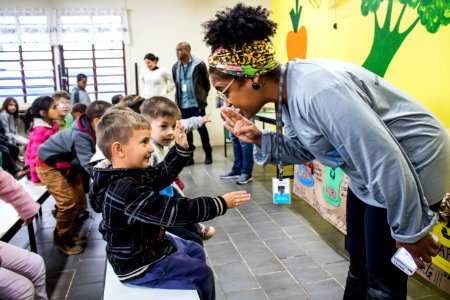 30.05.2019 -  Projeto Ame o Seu Bairro na Emef Núcleo Habitacional Getúlio Vargas - Foto Michel Corvello