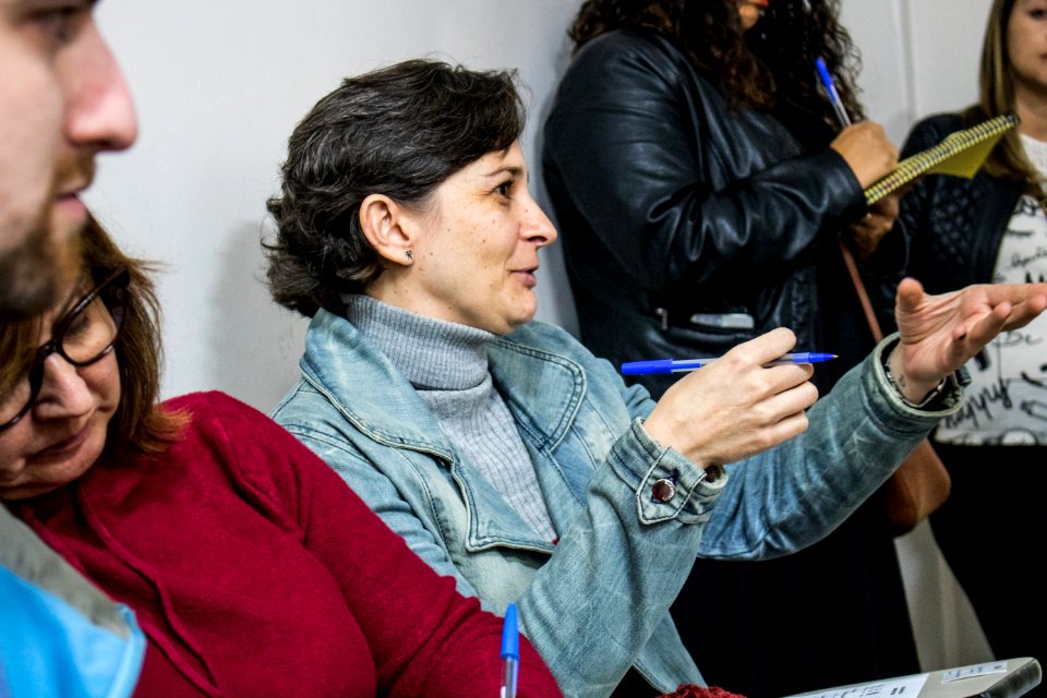 31.05.2019 - Prefeita Paula Marcarenhas visita salas temáticas do Fórum de Segurança Pública - Foto Michel Corvello