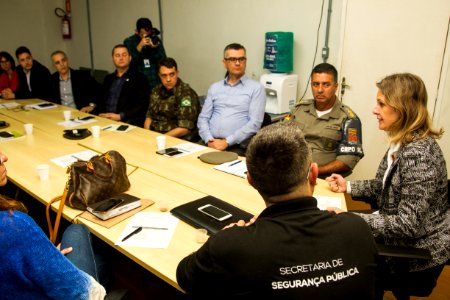 25.04.2019 - Prefeita Paula Mascarenhas em reunião com o GGI - Foto: Gustavo Vara