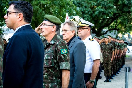 11.06.2019 - Vice-prefeito Idemar Barz prestigia cerimônia alusiva à Batalha Naval do Riachuelo - Foto Michel Corvello
