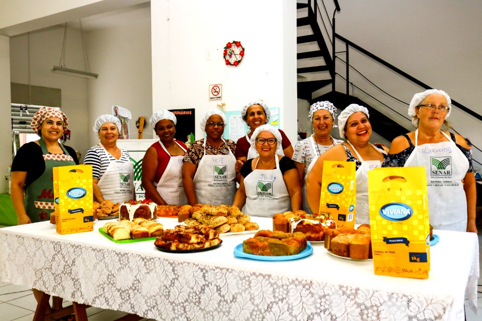 03.04.2019 - Encerramento do Curso de Panificação do Retrate - Foto Michel Corvello