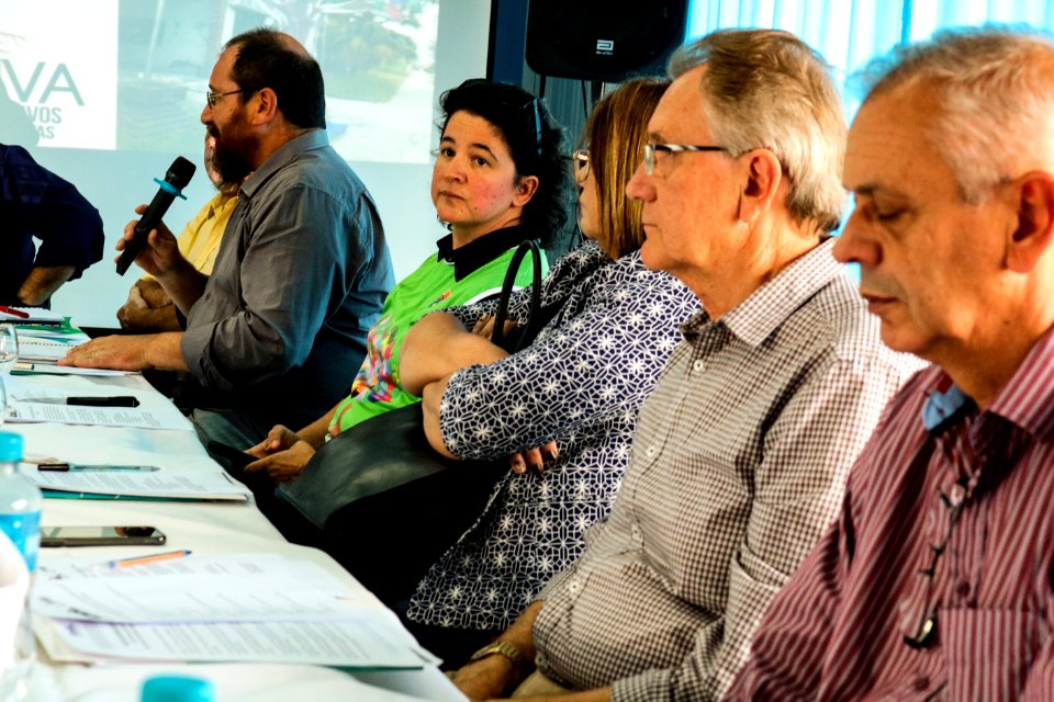 22.03.2019 - Vice-prefeito Idemar Barz representa prefeita em reunião da Azonasul em Arroio Grande - Foto Michel Corvello