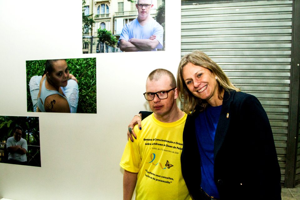 21.03.2019 - Prefeita Paula Mascarenhas prestigia a abertura da exposição de fotos ‘Transformando Olhares’, da Semana de Conscientização e Orientação sobre Síndrome de Down - Foto: Gustavo Vara
