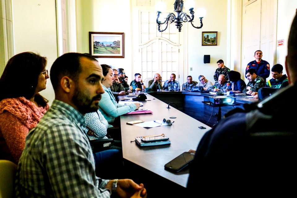 07.08.2019 -  Reunião sobre a Semana da Pátria - Foto Michel Corvello