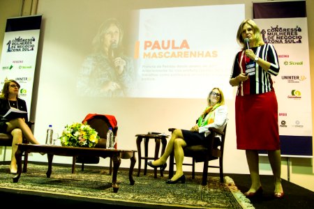 22.03.2019 - Prefeita Paula Mascarenhas  é painelista do 1º Congresso Mulheres de Negócios da Zona Sul - Foto: Gustavo Vara