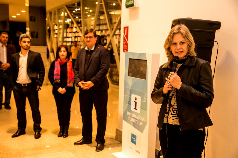 28.05.2019 - Lançamento da atualização do Pelotas Tem e inauguração do Totem Turístico, no Shopping Pelotas - Foto: Gustavo Vara