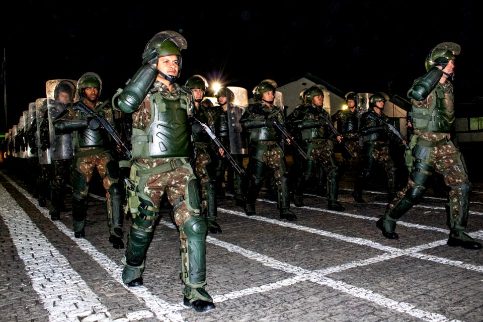 24.05.2019 - Vice-prefeito Idemar Barz prestigia solenidade em comemoração ao Dia da Arma de Infantaria - Foto Michel Corvello