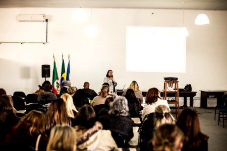 02.08.2019 -  Evento sobre “Saúde Vocal dos Professores e Uso Correto da Voz”  - Foto: Gustavo Vara
