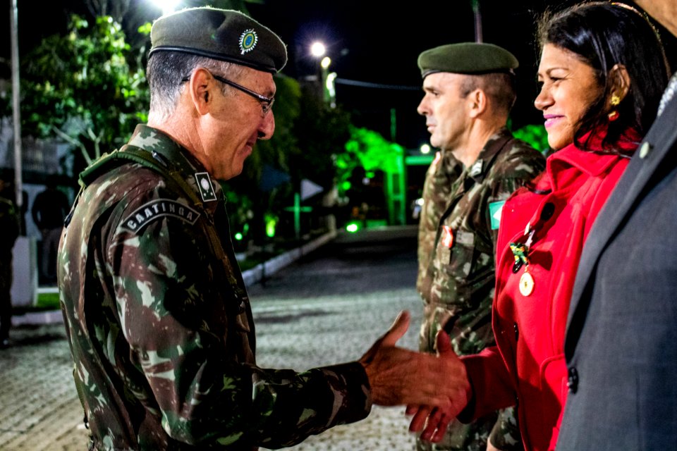 24.05.2019 - Vice-prefeito Idemar Barz prestigia solenidade em comemoração ao Dia da Arma de Infantaria - Foto Michel Corvello