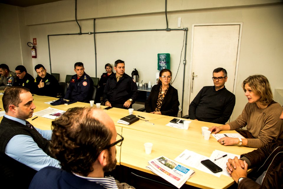 14.05.2019 - Prefeita Paula Mascarenhas em reunião com o GGI -  Foto: Gustavo Vara