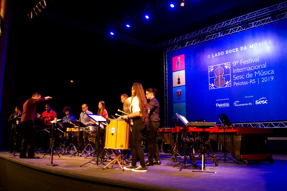 21.01.2019 - Prefeito em exercício Idemar Barz prestigia o A 9ª edição do Festival Internacional Sesc de Música acontece de 14 a 25 de janeiro de 2019 em Pelotas - Foto: Gustavo Vara
