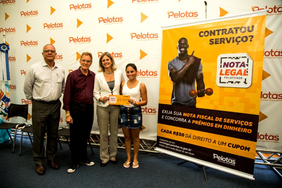 03.04.2019 - Prefeita Paula Mascarenhas realiza a entrega simbólica do prêmio do Nota Legal - Foto: Gustavo Vara