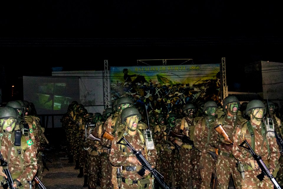24.05.2019 - Vice-prefeito Idemar Barz prestigia solenidade em comemoração ao Dia da Arma de Infantaria - Foto Michel Corvello