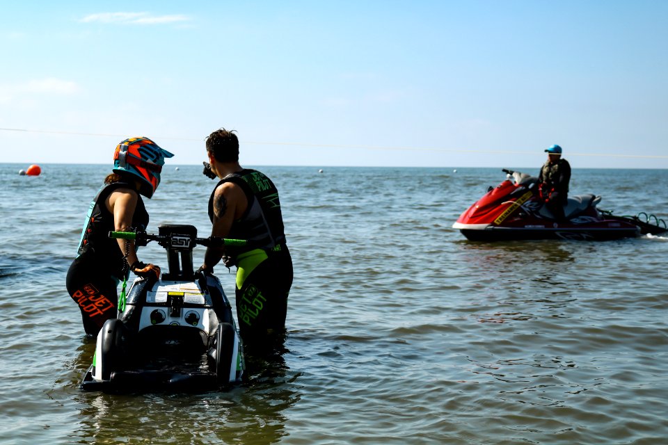 14.04.2019 - Prefeita Paula Mascarenhas prestigia Campeonato Gaúcho de Jetski no Laranjal - Foto Michel Corvello