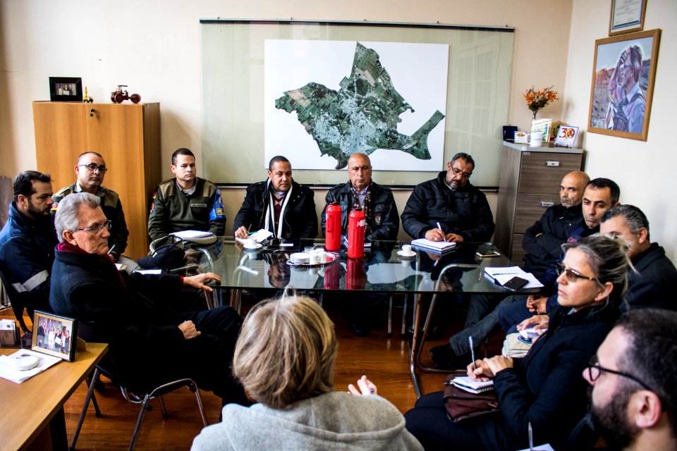 13.08.2019 - Vice-prefeito Idemar Barz em reunião com Entidades e Instituições para tratar do desfile da Semana Farroupilha - Foto Michel Corvello