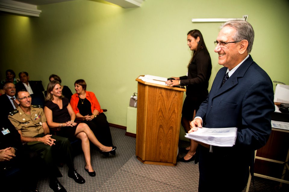 01.04.2019 - Prefeita Paula Mascarenhas prestigia a posse do novo provedor da Santa Casa de Misericórdia de Pelotas, Dr. João Francisco Neves da Silva - Foto: Gustavo Vara
