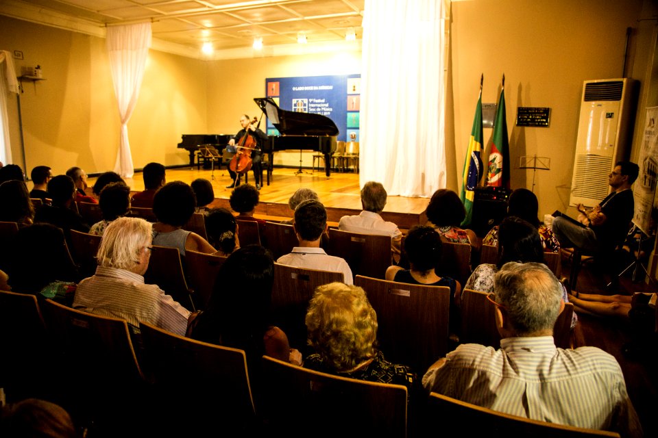 16.01.2019 - Prefeito em exercício Idemar Barz acompanha o Festival Sesc de Música 2019 no Conservatório - Foto: Gustavo Vara