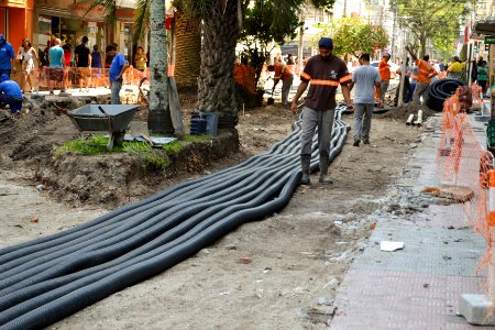 30.01.2019 - SEPLAG - Obra calçadão - Foto Janine Tomberg