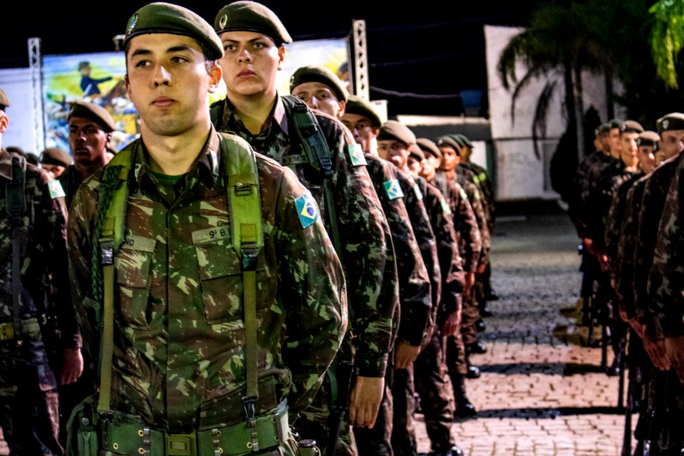 24.05.2019 - Vice-prefeito Idemar Barz prestigia solenidade em comemoração ao Dia da Arma de Infantaria - Foto Michel Corvello