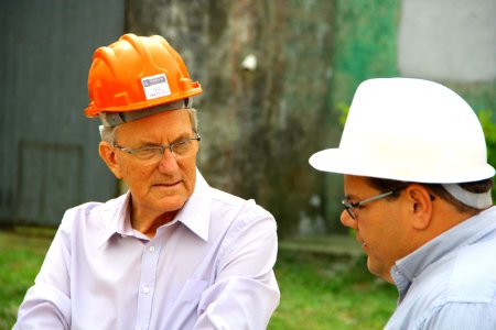 26.03.2019 - Gab Vice Prefeito - Prefeito em exercício vistoria obras do SANEP - Foto Marcel Avila